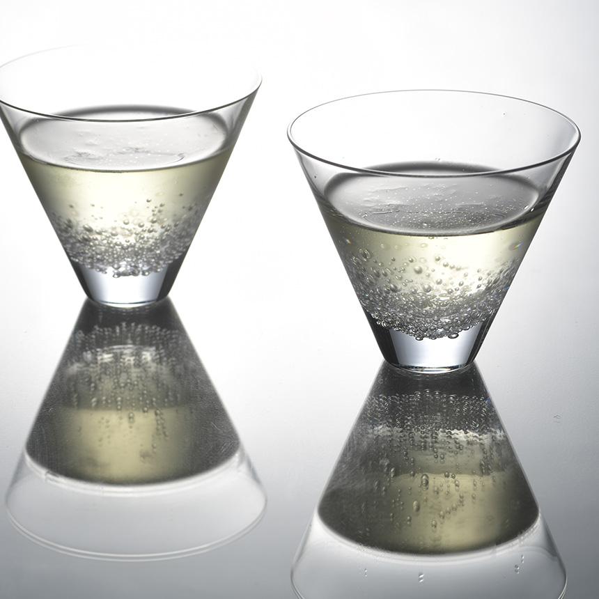 sghr（スガハラ） シャンパングラス ア ワ グラス A WA GLASS 泡クープ
