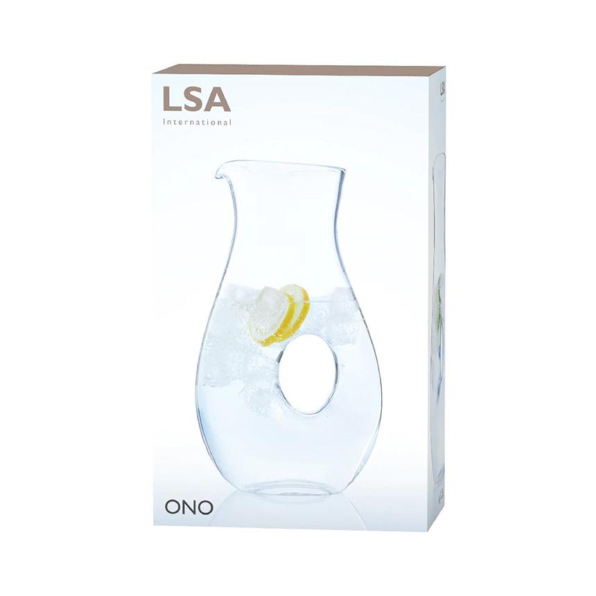 LSA ONO ウォータージャグ 2.25L CELAR   北欧 雑貨 ピッチャー カラフェ ウォーターカラフェ 透明 クリア ガラス 水差し おしゃれ_5