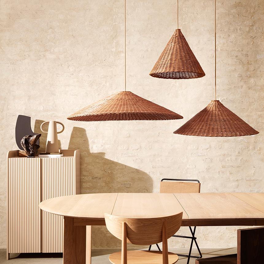 ferm LIVING ファームリビング Dou ランプシェード 直径45cm