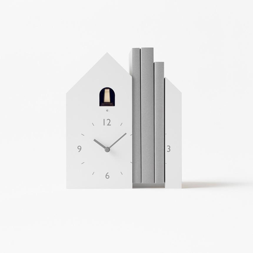 Lemnos レムノス 鳩時計 おしゃれ cuckoo-collection ブックエンド