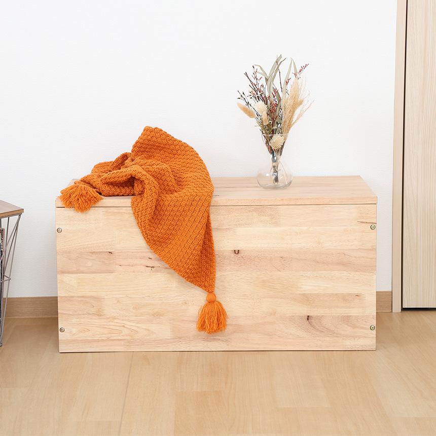 ナチュラルシグネチャー tatami 収納ベンチ 幅80cm 木製 ベンチ