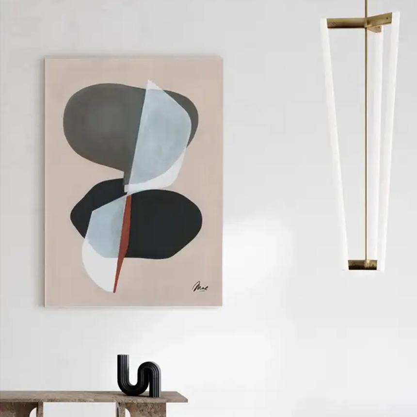 Paper Collective アートポスター コンポジション01 抽象画 50×70cm