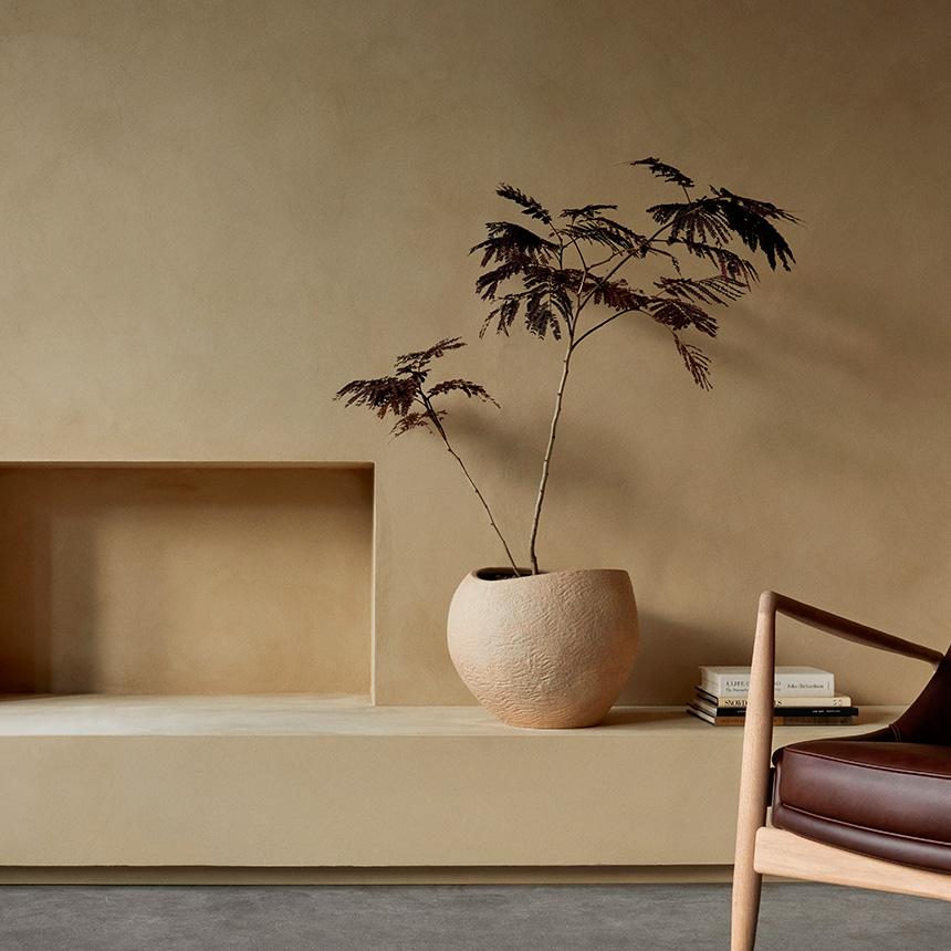 鉢カバー 北欧 植木鉢 陶器 おしゃれ Audo Copenhagen プランタス
