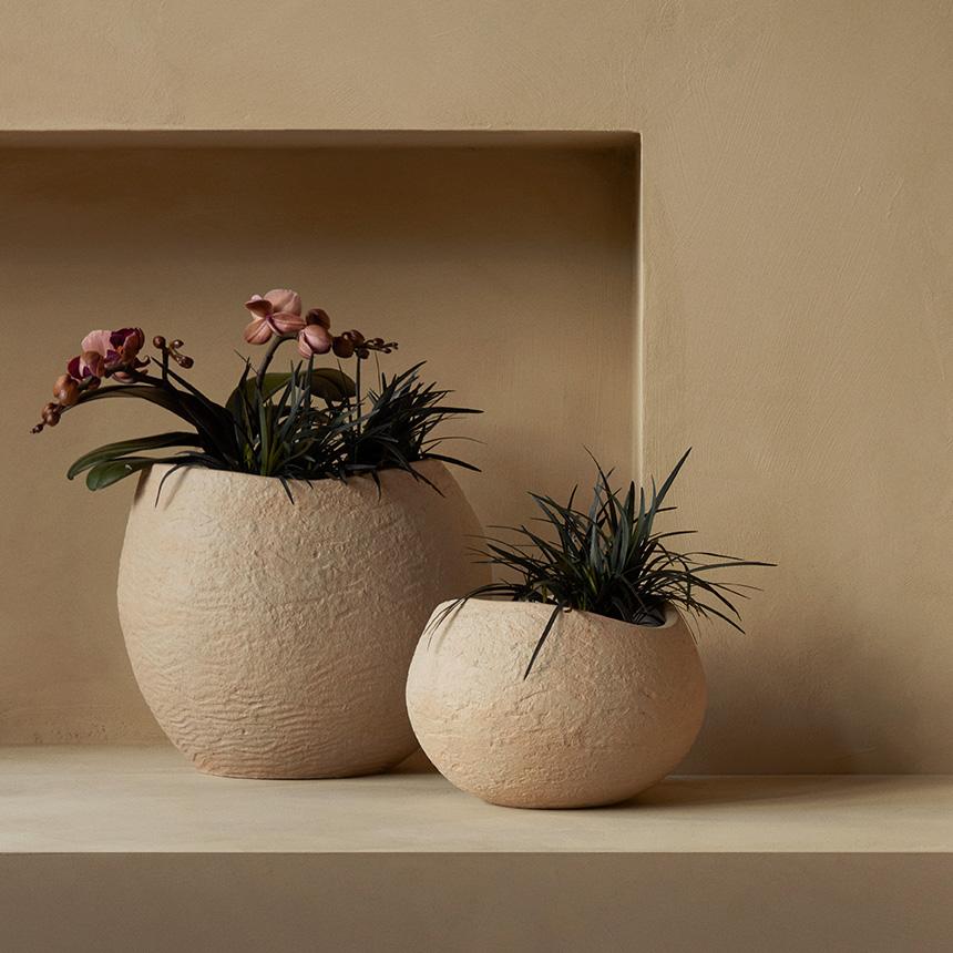 鉢カバー 北欧 植木鉢 陶器 おしゃれ Audo Copenhagen プランタス