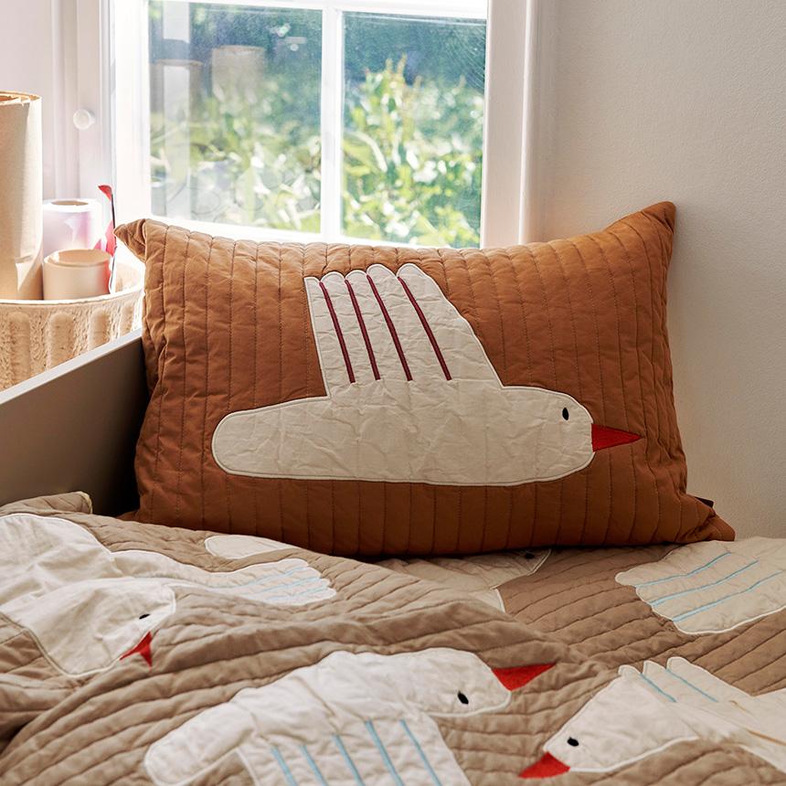 ブランケット 北欧 ひざ掛け ferm LIVING ファームリビング バード