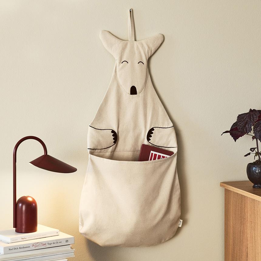 FERM LIVING（ファームリビング） カンガルー ウォールポケット 壁掛け