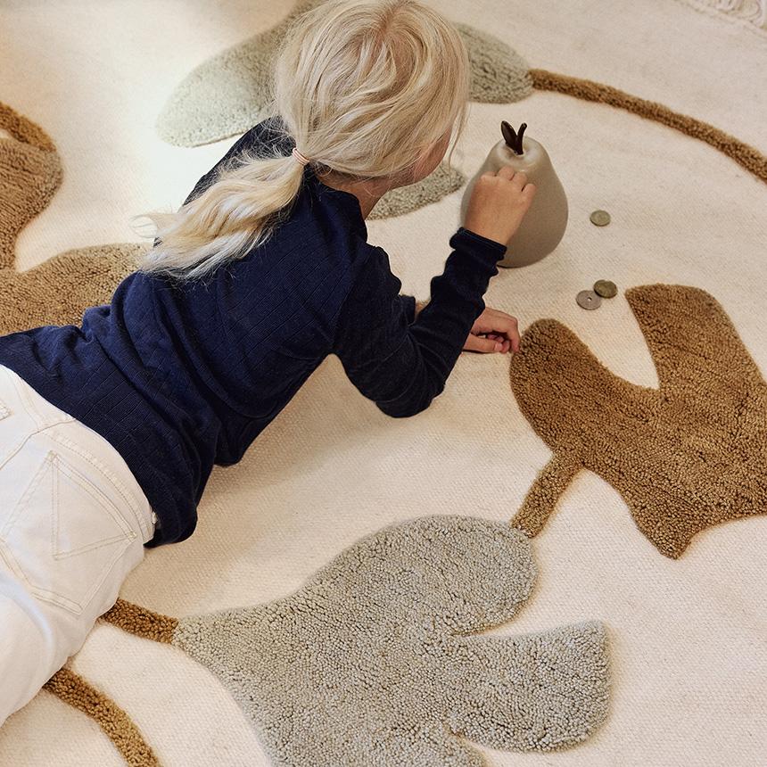 ラグ 北欧 オシャレ ウール ferm LIVING ファームリビング スウィフト