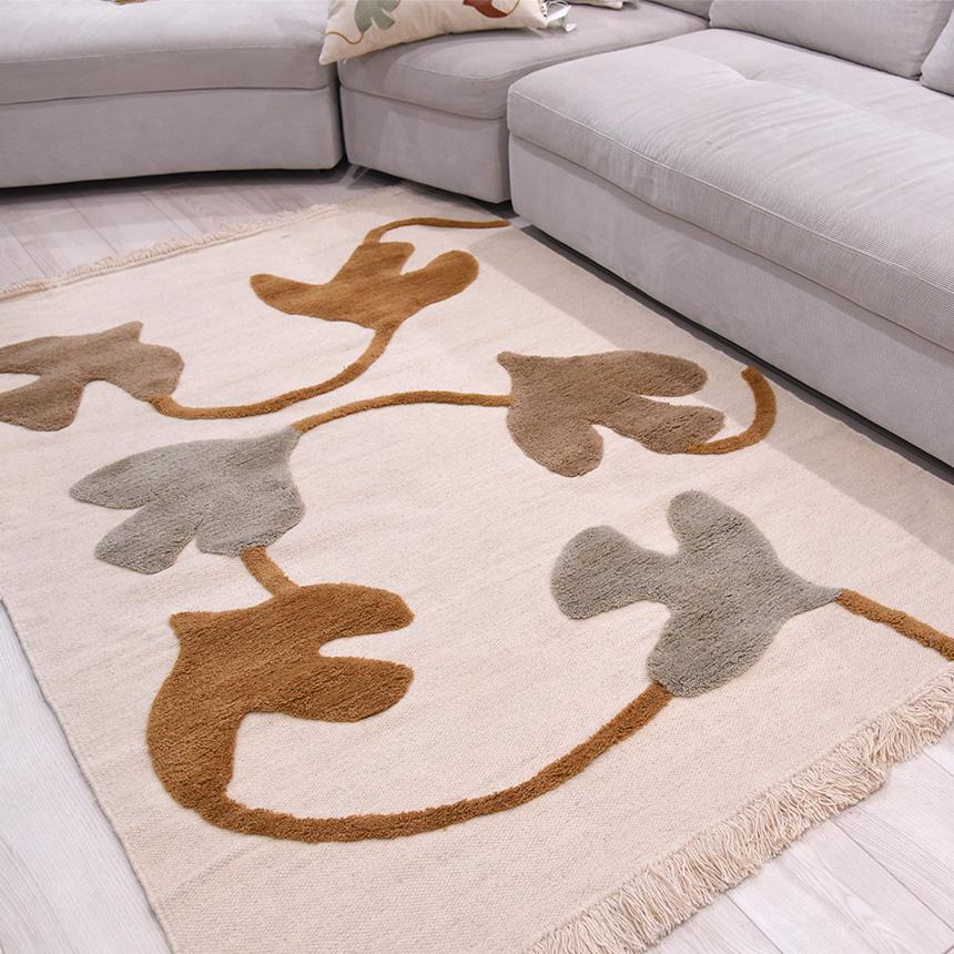ラグ 北欧 オシャレ ウール ferm LIVING ファームリビング スウィフト