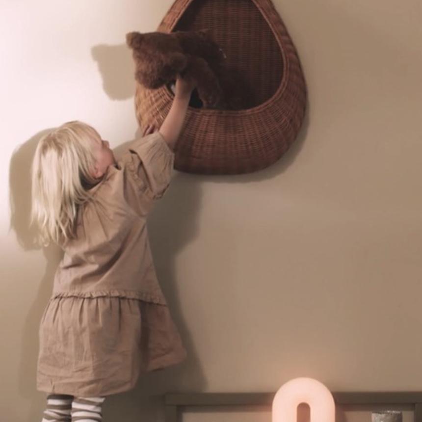 ferm LIVING ファームリビング Pear Braided 洋梨のカゴ ウォール