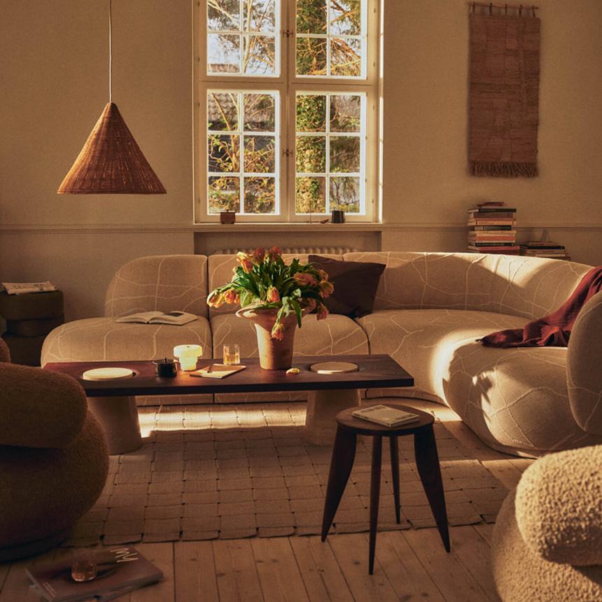 ferm LIVING ファームリビング Feve サイドテーブル 北欧 家具