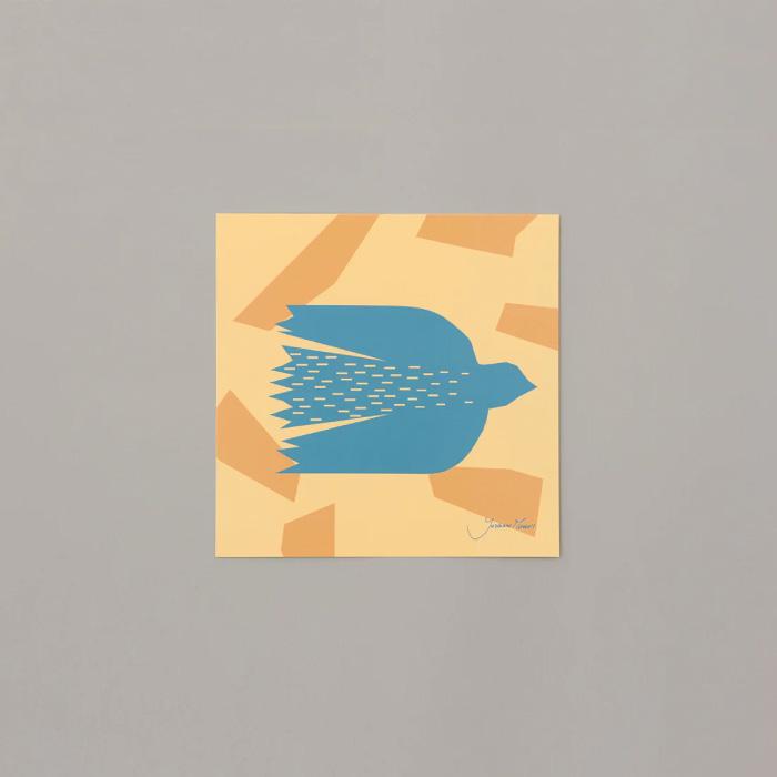 a good view ポスター BIRD（バード） 20×20cm ユリアン・マター アートポスター デザイン ウォールデコレーション おしゃれ｜gardiner｜02