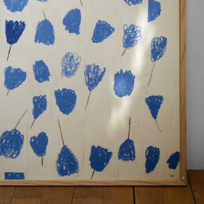 Fine Little Day ファインリトルデイ ポスター BOUQUET BLUE 70×50cm 