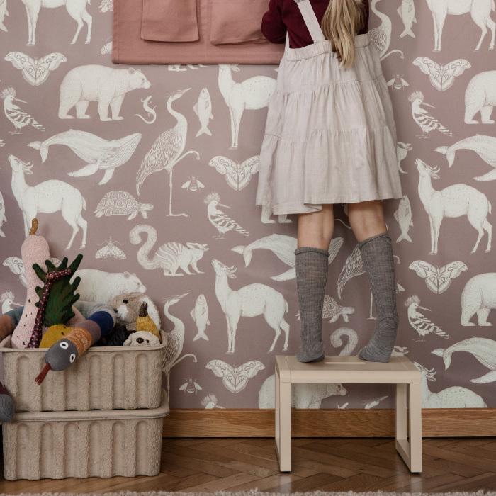 ferm LIVING/ファームリビング PAPER PULP BOX L 2個セット ペーパー