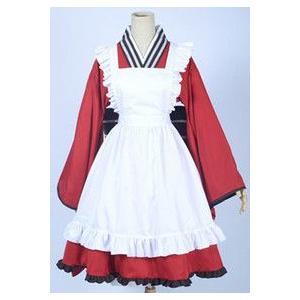 繰繰れ! コックリさん タマ 風 和服 メイド コスプレ衣装 : 桜淵屋
