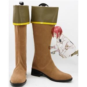 コスプレ靴 赤髪の白雪姫 白雪  ブーツ オーダーサイズ製作可能m2546｜gargamel-store