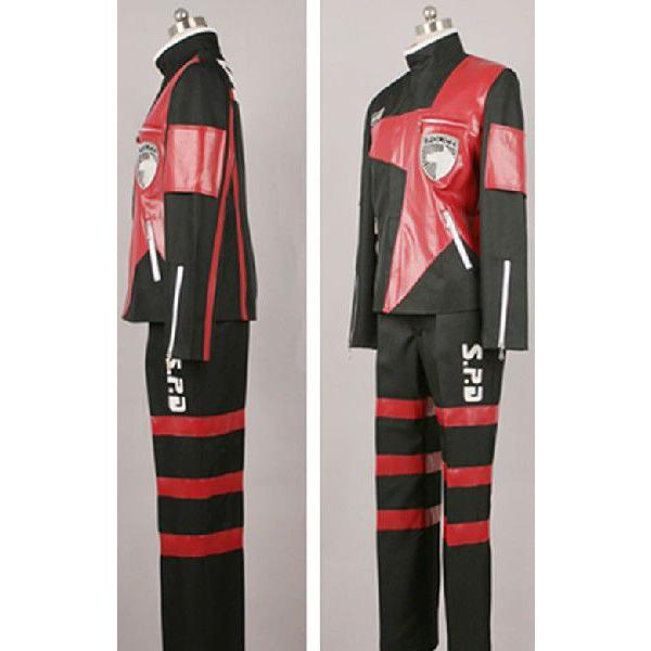 特捜戦隊デカレンジャー デカレッド赤座伴番の服 コスプレ衣装 特捜戦隊デカレンジャー デカレッド赤座伴番の服 コスプレ衣装