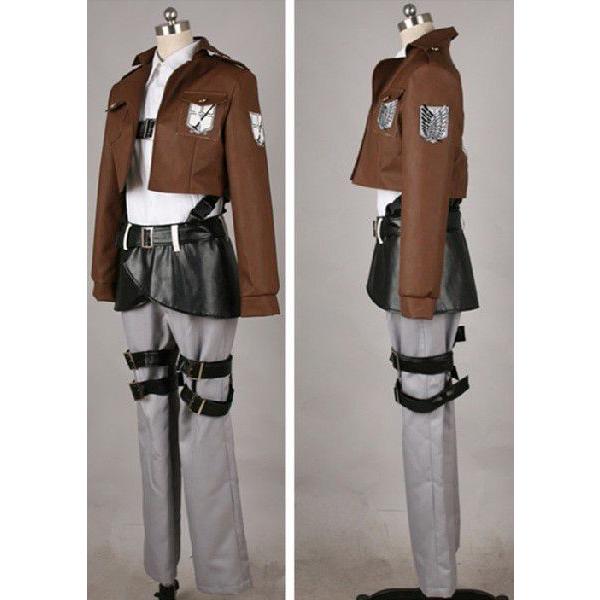 進撃の巨人 エレン イェーガー 調査兵団服 コスプレ衣装 W 56a 桜淵屋 通販 Yahoo ショッピング