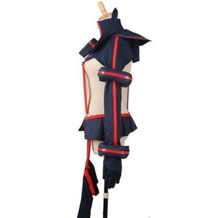 【処分】コスプレ　衣装 キルラキル　纏流子　鮮血　ウィッグ付き KILL la キルラキル 戦闘服神衣鮮血 纏 流子（まとい りゅうこ