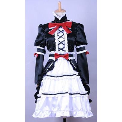 最適な材料 極黒のブリュンヒルデ コスプレ衣装 ゴスロリ風 かな たちばな 橘佳奈 キャラクター衣装 性別 女性