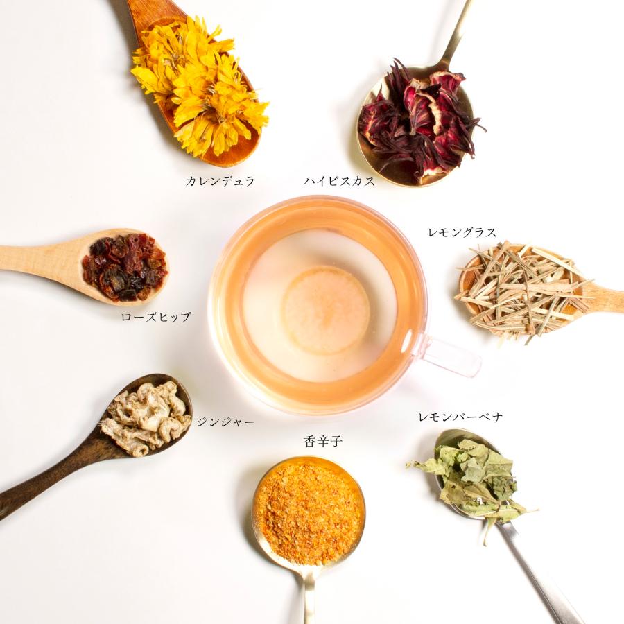 ハーブティー 冷え性 温活 国産 5包 香辛子 燃焼 ダイエット 代謝促進 わざあり レモングラス ローズヒップ ハイビスカス ジンジャー カレンデュラ |  | 01