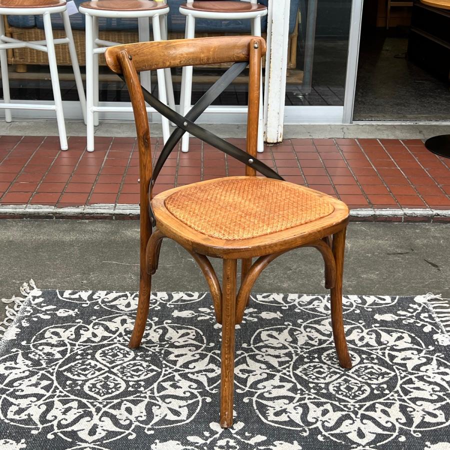 関家具 □関家具□ クロスバックチェア(2) ダイニングチェア オーク材 