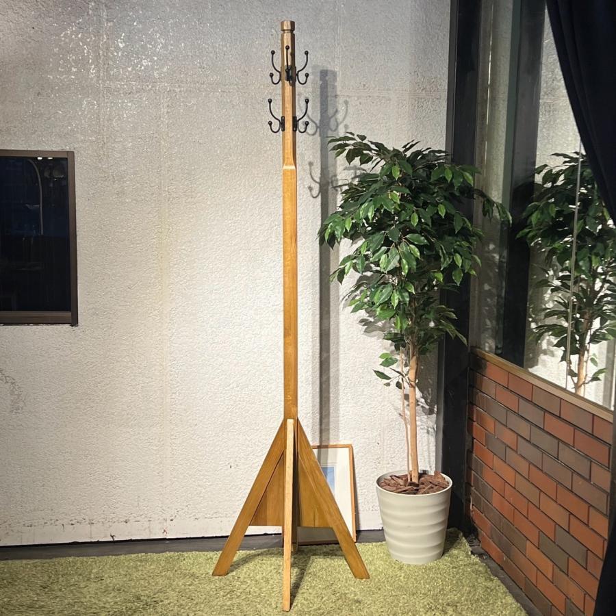 Knot antiques ノットアンティークス タワー コートラック オーク材 