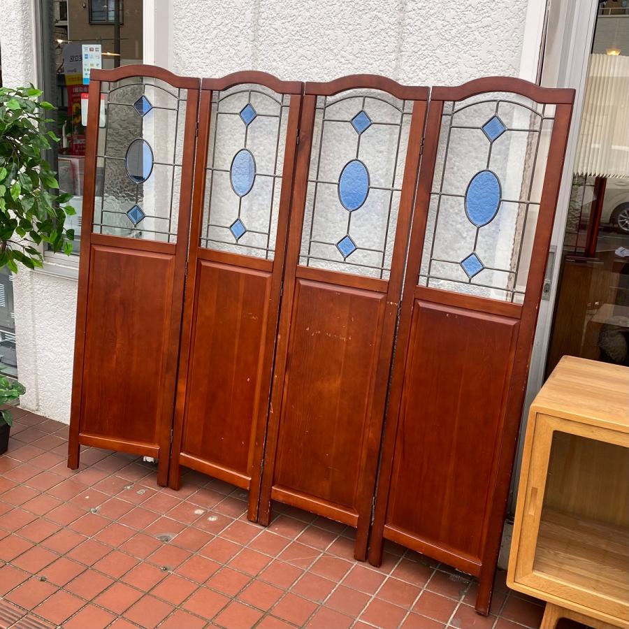 店舗受取限定】ステンドグラス パーテーション 衝立 仕切り 店舗受取限定】ステンドグラス パーテーション 衝立 仕切り