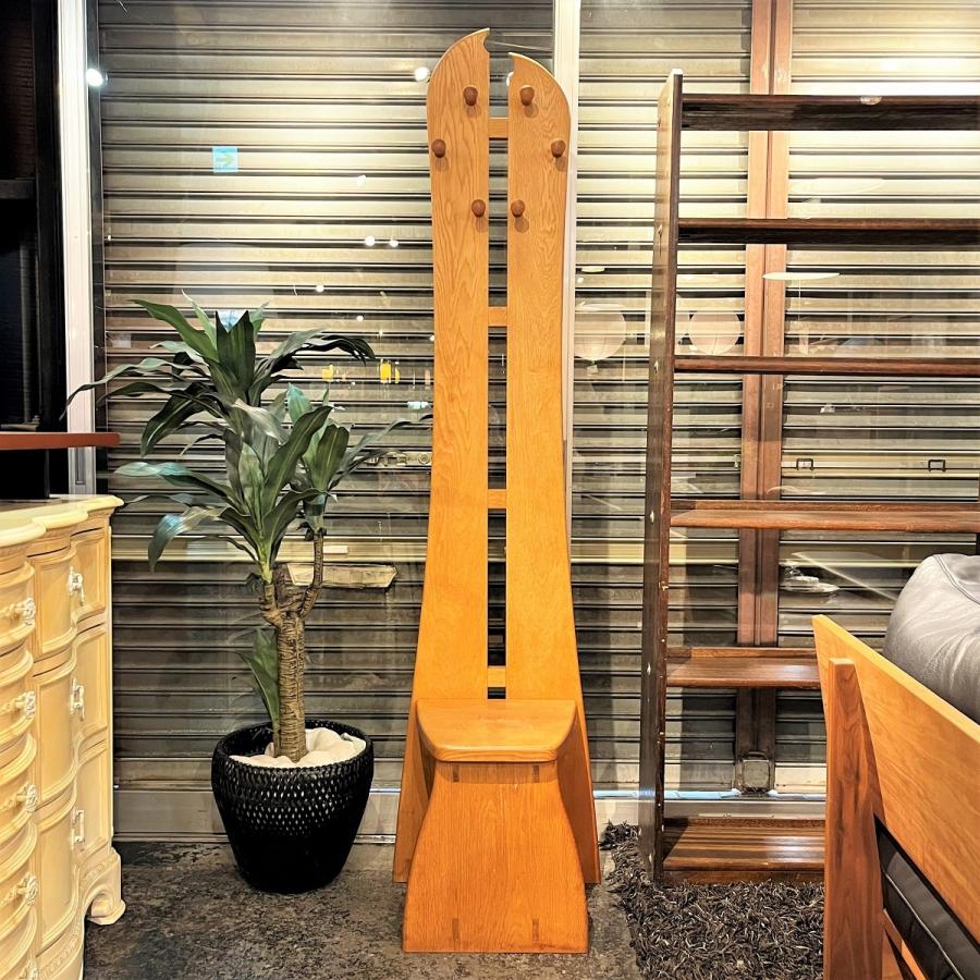 オークヴィレッジ Oak Village オーク 無垢材 ホールチェア 椅子 花台