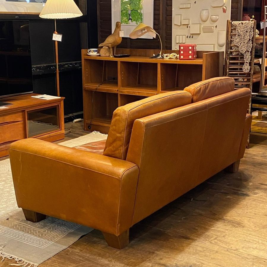 ACME Furniture アクメファニチャー FRESNO フレスノ ３人掛け 北欧スタイル レザーソファ アメリカンヴィンテージ｜garlandadachistore｜05