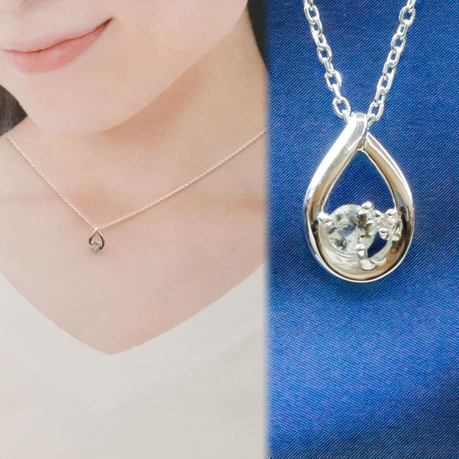 品質検査済 4 ネックレス ヨンドシー シルバー ヨンド ネックレス エターナルシルバー ネックレス しずくモチーフ シルバー 六郷町 A07b8481 Studio J Co