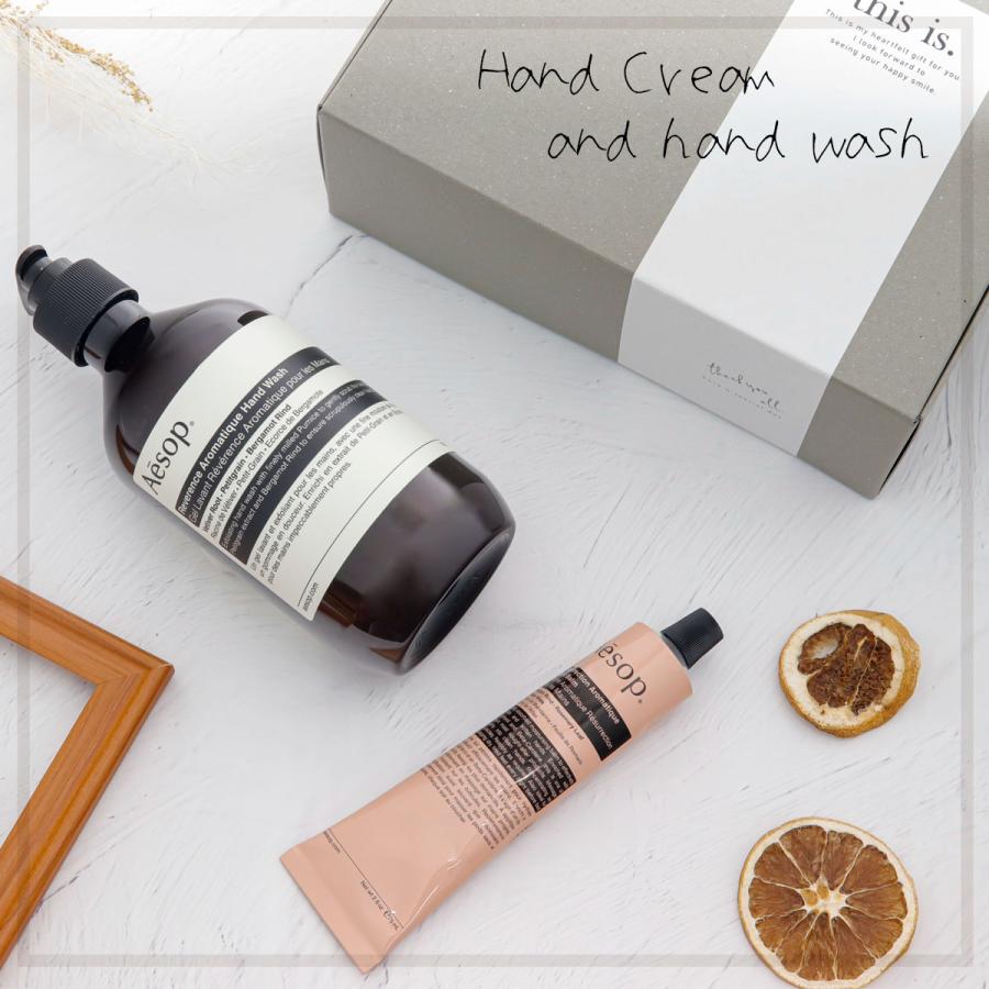 Aesop イソップ ギフト ハンドソープ&ハンドクリーム 2点セット Aesop イソップ ギフト ハンドソープ&ハンドクリーム 2点セット