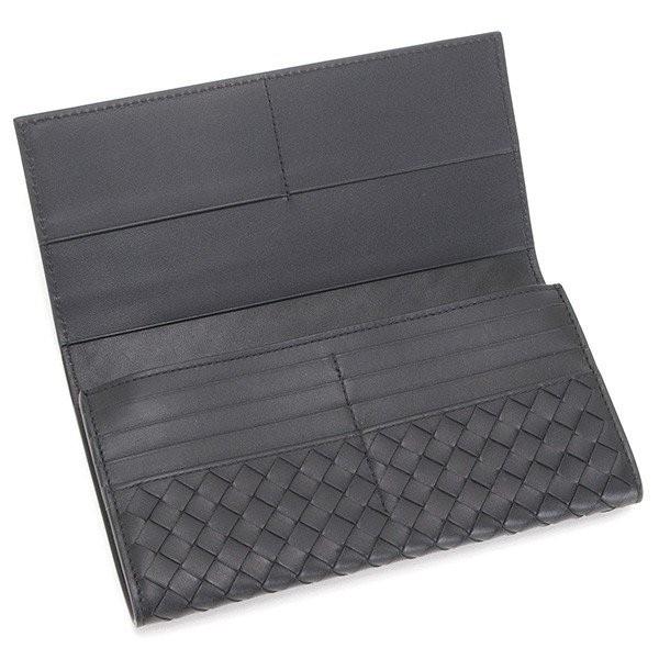 【色即是空出品】BOTTEGA VENETA 黒 レザー 長財布 BOTTEGA VENETA ボッテガ 財布 メンズ 長財布 正規品 ボッテガ