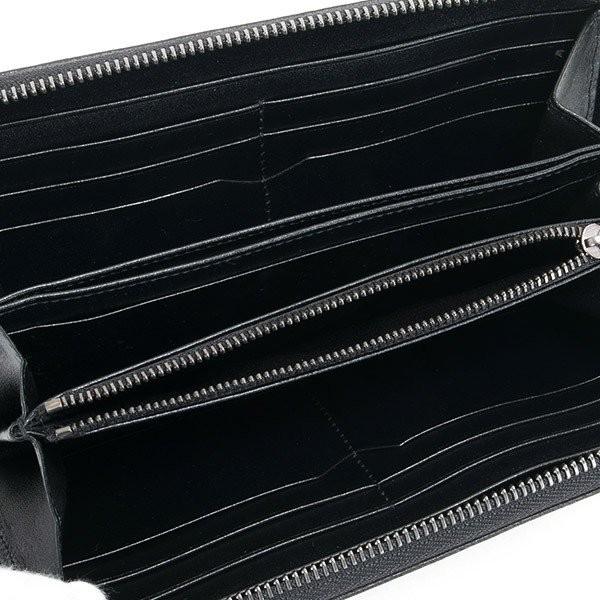 未使用級✨BVLGARIブルガリ　長財布　オクト OCTO 36968 ブラック オクト ブルガリ 財布 メンズ 長財布 正規品 本革 ラウンドファスナー