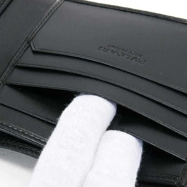 オクト ブルガリ 財布 メンズ 二つ折り ブランド 本革 レザー OCTO