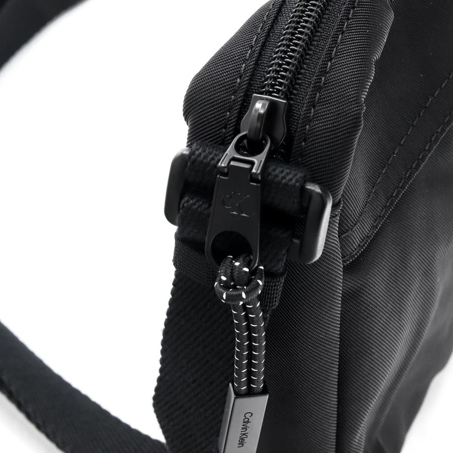 Calvin Klein CK カルバンクライン ショルダーバッグ BOLD CAMERA BAG LV04D3117G メンズ クロスボディ 斜め掛け コンパクト ナイロン ポーチ ブラック ロゴ_5