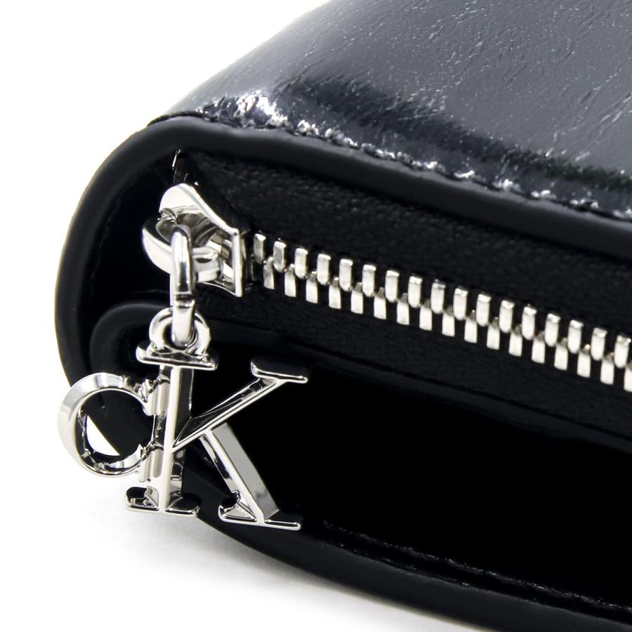 カルバンクライン Calvin Klein CK 長財布 METALLIC FLAP ZIP AROUND