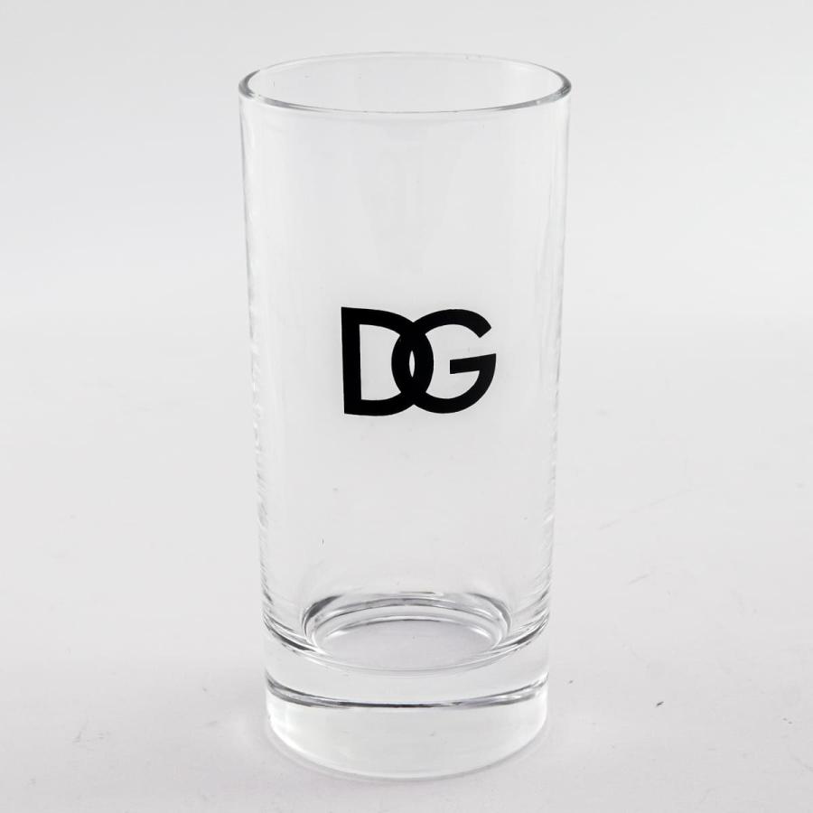 ドルチェ＆ガッバーナ DOLCE\u0026GABBANA グラス セット 食器 おしゃれ DGロゴ ジュースグラス 2脚セット TCBS03TCAI2U0058 ドルガバ ペア_1