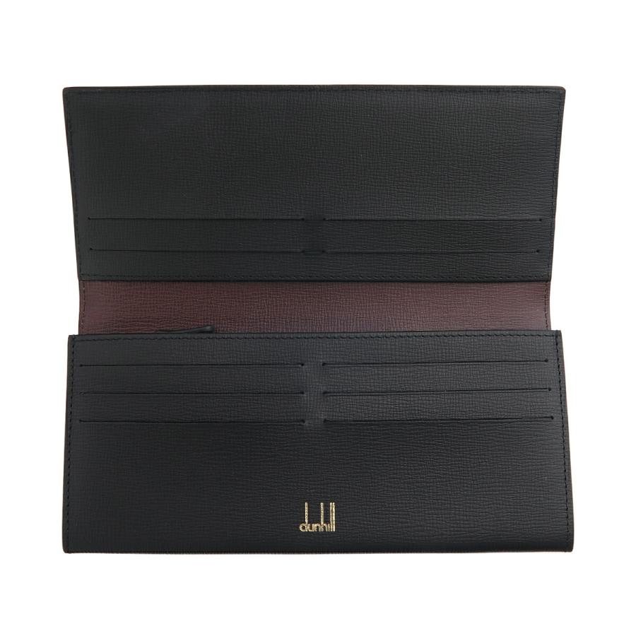 ダンヒル dunhill 財布 メンズ 二つ折り 長財布 BELGRAVE ベルグレーブ ブラック L2S810A プレゼント ギフトの画像