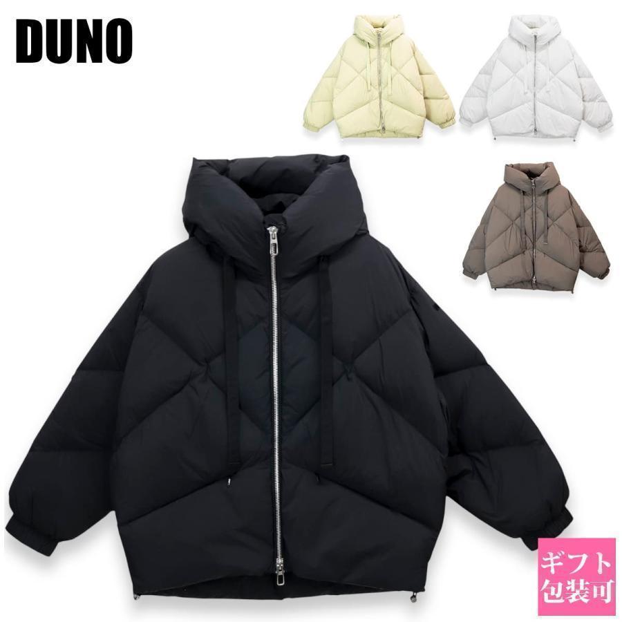 美品【DUNO】ダウン ペギー マットブラック 38 デュノ DUNO ダウン ジャケット ペギー コート 2025秋冬 PEGGIE APRICA