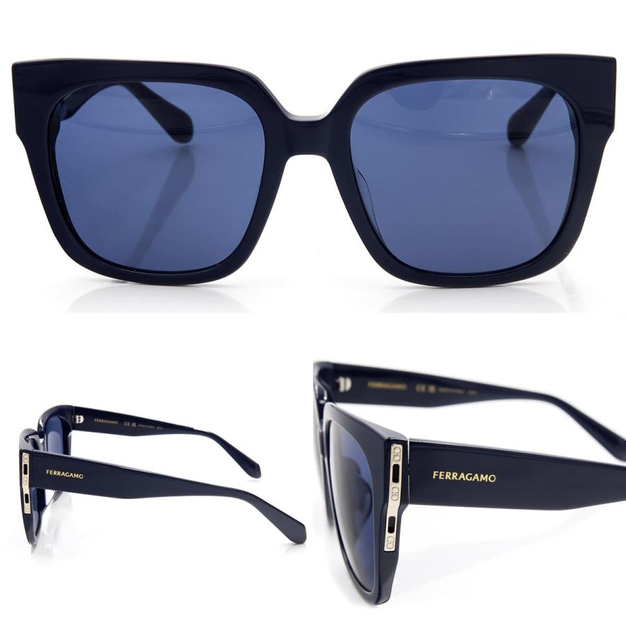 Ferragamo フェラガモ サングラス SF1113SLB 56サイズ ユニセックス