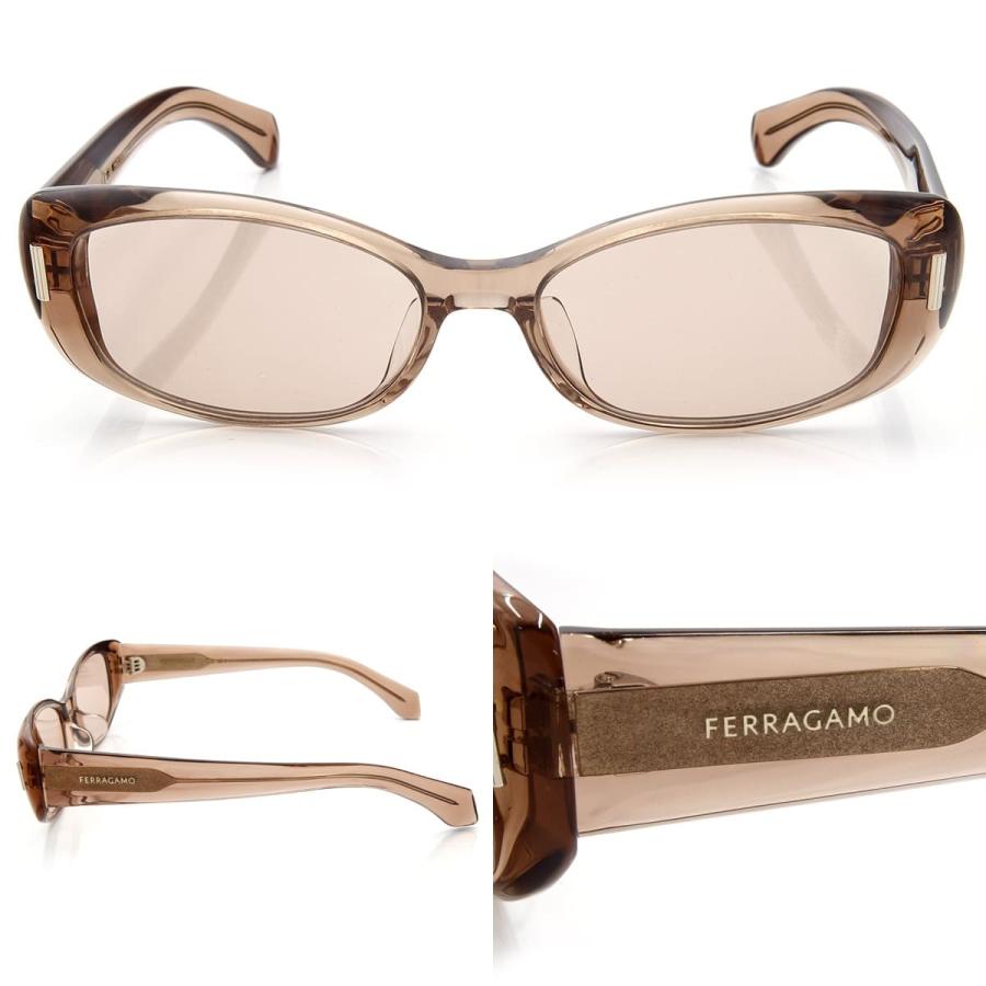 Ferragamo フェラガモ サングラス SF2021SLB 55サイズ ユニセックス