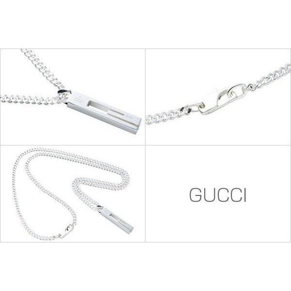 GUCCI（グッチ） ネックレス メンズ ペンダント 正規品 Gモチーフ