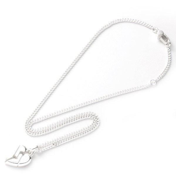 グッチ ネックレス GUCCI レディース メンズ 正規品 ペンダント ノット ハート シルバー 313463 J8400 8106の画像