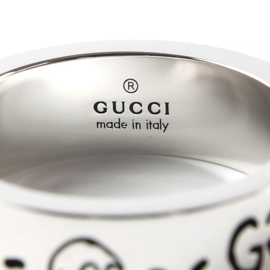 【新品磨き】GUCCI グッチゴースト リング 20号 〈ワイドタイプ〉 GUCCI ゴースト リング指輪20