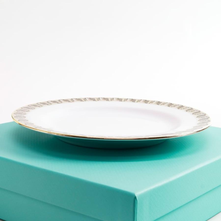 ティファニー 食器 結婚祝い TIFFANY＆Co プレート 皿 T トゥルー