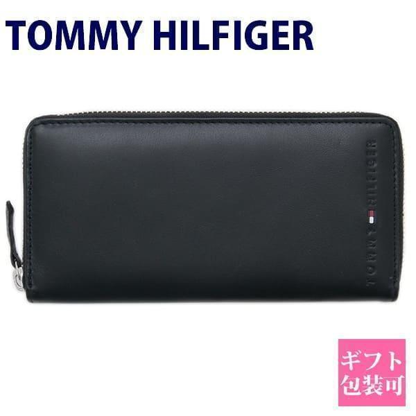 トミー ヒルフィガー 財布 長財布 メンズ TOMMY HILFIGER ラウンド