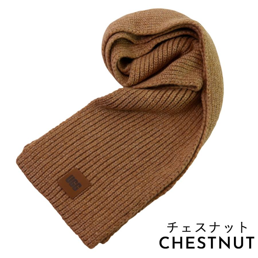 新品未使用 UGG マフラー UGG マフラー アグ レディース チャンキー リブ スカーフ U Chunky Rib