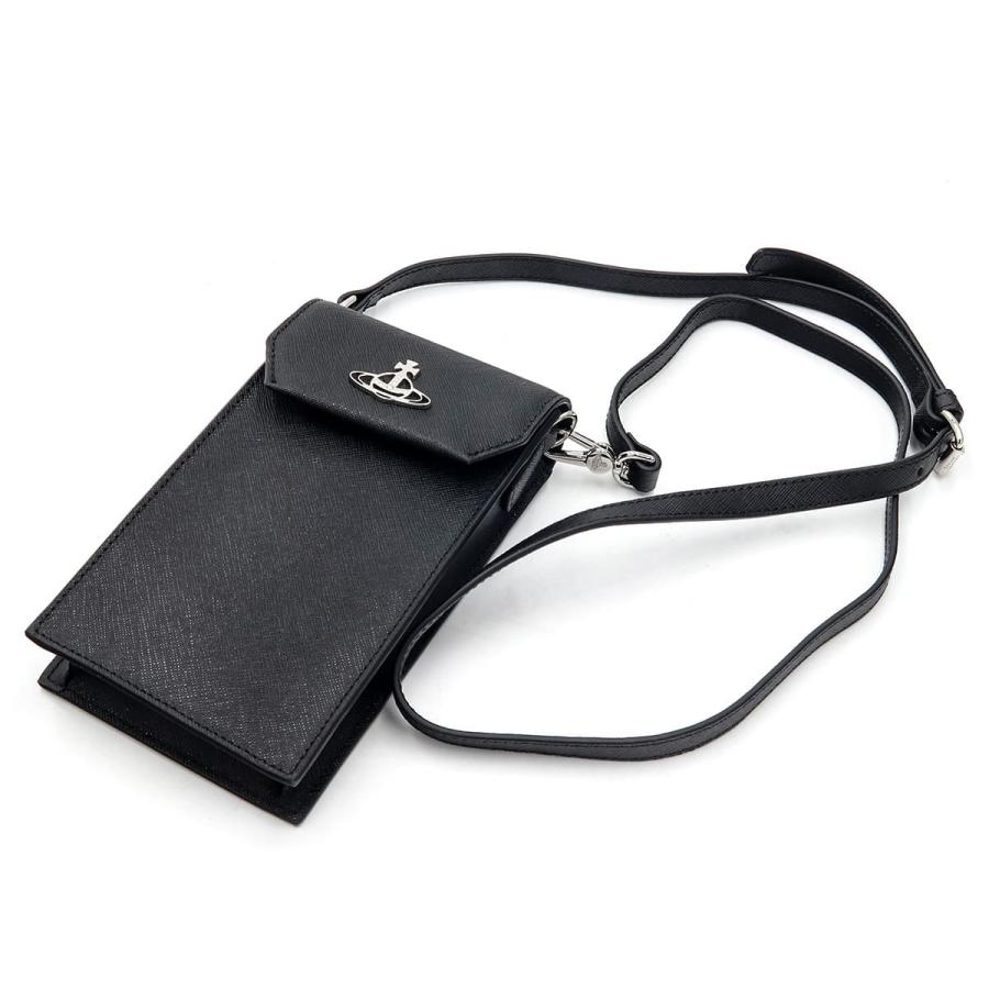 【未使用】 Vivienne Westwood スマホショルダー サフィアーノ ヴィヴィアンウエストウッド Vivienne Westwood スマホショルダー