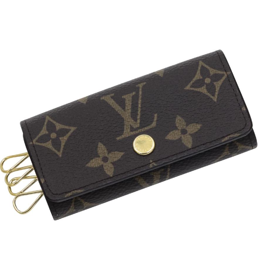 ともちゃんルイヴィトン　ミュルティクレ4 モノグラム　付属品有　キーケース LOUIS VUITTON ルイヴィトン キーケース ミュルティクレ4 モノグラム