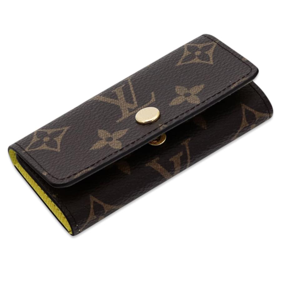 LOUIS VUITTON ルイヴィトン キーケース ミュルティクレ4 モノグラム トニックレモン M25708 4連 メンズ レディース ユニセックス 正規品 新品 ブランド ギフト_4